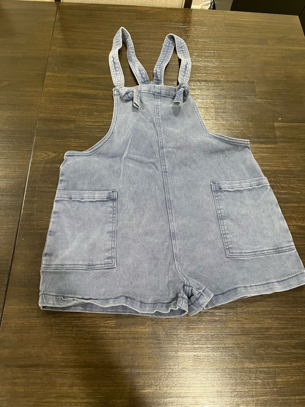 Zenana size Medium Blue Denim Overalls